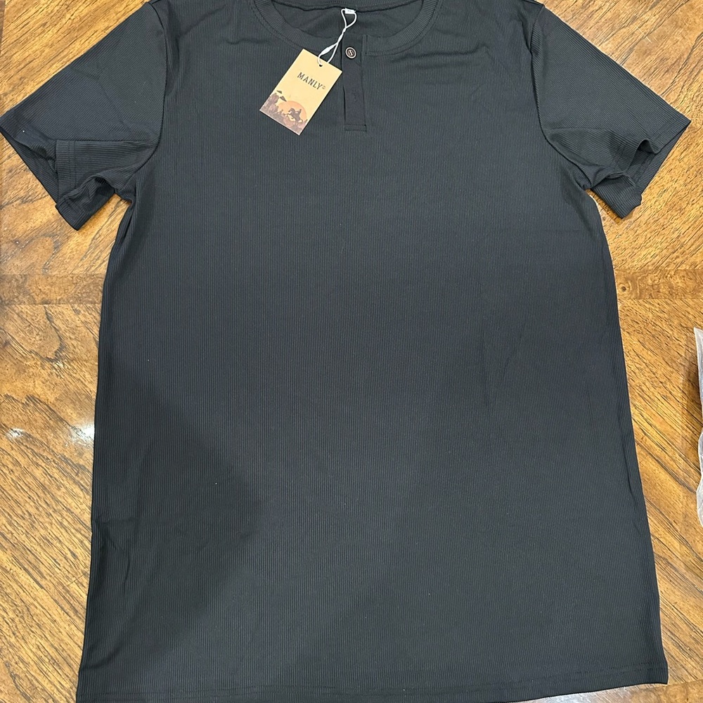 Manly Black Men's Shirt